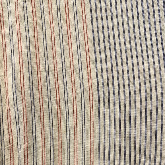 Madewell Short-Sleeve Tie-Front Shirt in Rawley Stripe - Picture 7 of 7